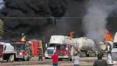 Explotan 3 pipas de combustible en Matamoros; evacúan a 700 estudiantes y vecinos en zona