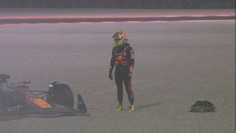 ¡Ay, Checo! Pérez sufre choque con Esteban Ocon y Max Verstappen es Tricampeón del Mundo