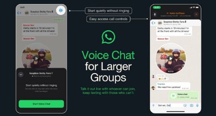 Anuncia WhatsApp los chats de voz para los grupos grandes