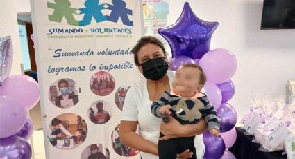 Bebés prematuros reciben mimos de su mamá y la Unidad de Cuidados Intensivos Neonatales del Hospital General de León