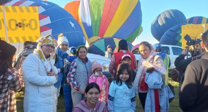 Cumplen sueños de 30 niños con cáncer ¡los llevan al Festival del Globo!