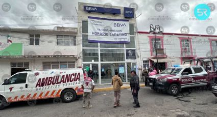 Asalto en Puebla: Asesinan a empresario en un BBVA al retirar dinero; murió desangrado frente a esposa