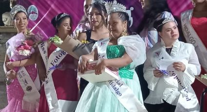 Compite hidalguense Nayeli Castillo en etapa nacional de la Flor Especial Más Bella de México
