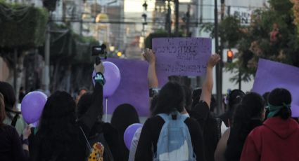 50 mujeres marchan en el centro de León para exigir un alto a la violencia