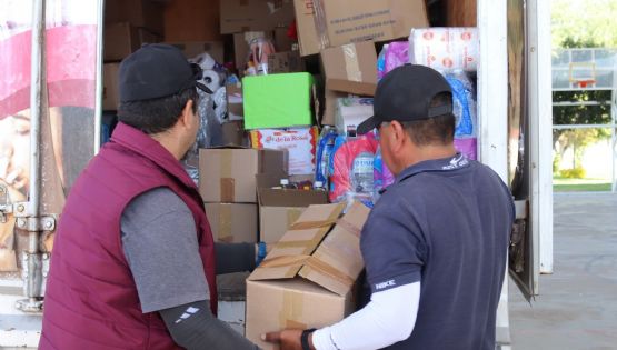 De Salamanca a Guerrero, va tráiler cargado con ayuda tras huracán Otis