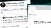 Se queda Vicente Fox sin cuenta en la red social X
