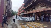 Comerciantes protestan ante instalación de negocios con productos chinos