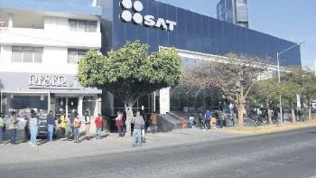 Falla portal del SAT para hacer pagos