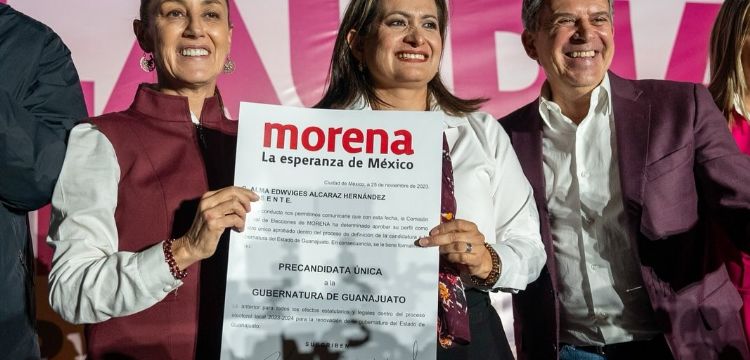 Alma promete seguridad y bajar asesinatos en Guanajuato