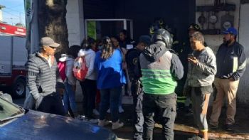 Flamazo en tortillería deja a 4 personas con quemaduras