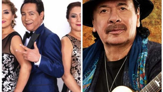 Los Ángeles Azules y Carlos Santana se unen para impulsar la diversidad musical. Así suenan