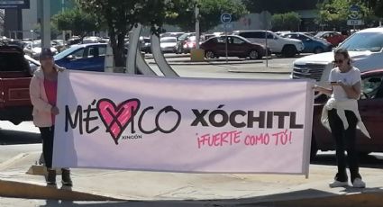 Promueve Fuerza Rosa a Xóchitl Gálvez en Plaza Cibeles de Irapuato