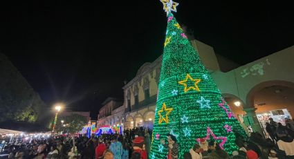Arrancan las Fiestas Decembrinas en Celaya con el encendido el árbol