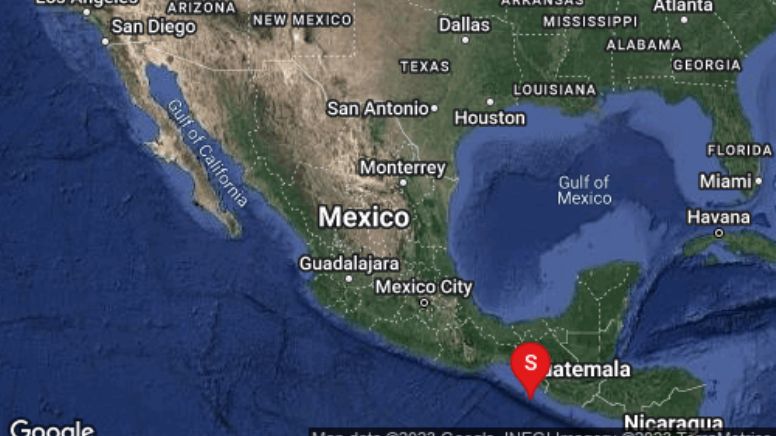 Reportan sismo de 5.4 de magnitud en Chiapas