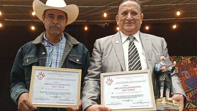 Reconocen legado cultural de Refugio Ramírez y Antonio Mujica Rodríguez