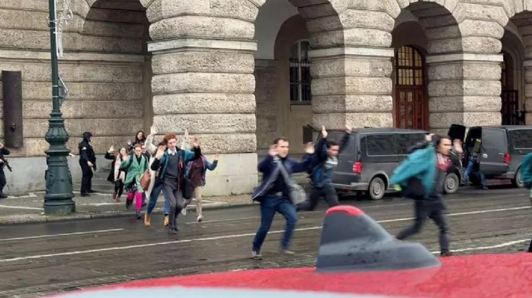Tiroteo en Praga: reportan varios lesionados y muertos tras ataque en universidad