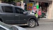 Conductor intenta atropellar a tránsito para evitar infracción en la Zona Centro de Celaya | VIDEO