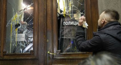 Manifestaciones. Causan daños en protesta por irregulares elecciones en Serbia