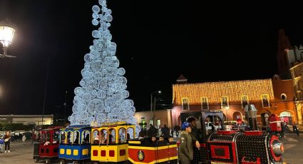 Encienden de nuevo árbol navideño en Salvatierra; luto por masacre continúa