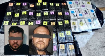 Aseguran 49 kilos de cocaína con valor de 500 mil dólares en NL