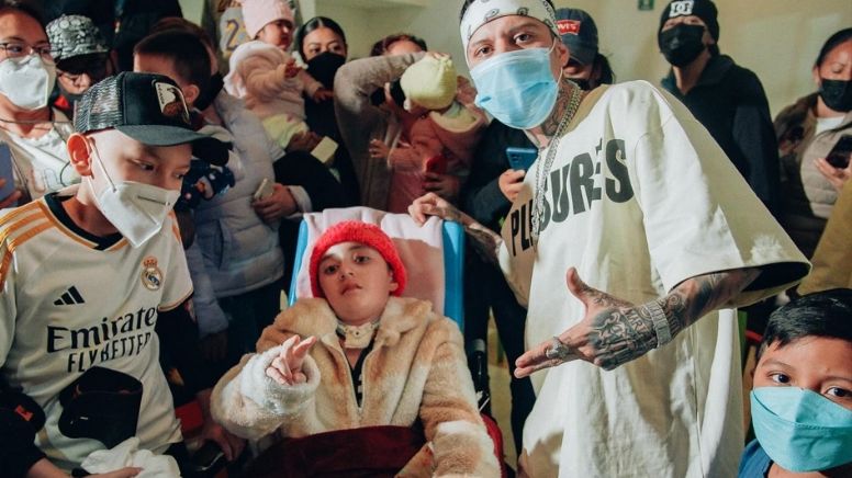 Santa Fe Klan comparte conmovedor video de su visita al CRIT de Irapuato