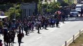 Migración: Desmiente líder de caravana migrante a AMLO; asegura que son 6 mil y van a demostrarlo