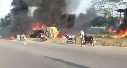 Accidente: Explota camión de combustible en Liberia y mata a 40 personas