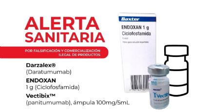 Atención: Cofepris alerta por 3 medicamentos falsificados que se usan para tratar el cáncer