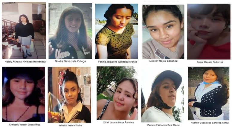 Emiten en nueve días, 21 Alertas Amber de niñas y jóvenes desaparecidas en Guanajuato