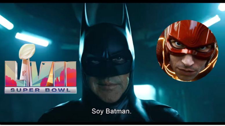 En el Súper Bowl 57, lanzan tráiler de ‘Flash’ con Michael Keaton como Batman