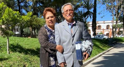 Tras 28 años de relación Teresita y Juan celebraron el Día del Amor con su boda