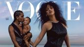 Rihanna sorprende con sesión de fotos familiar junto a ASAP Rocky y su bebé