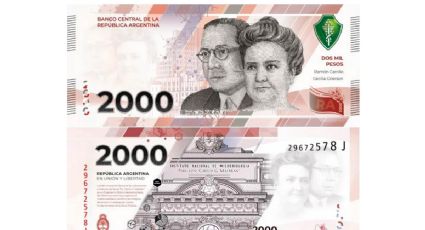 Argentina emite billete con nueva denominación por inflación