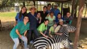 Zoológico de Moroleón realiza actividades con animales para sacarlos de la monotonía