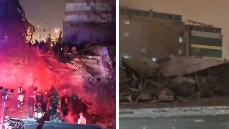 VIDEO Registra Turquía terremoto magnitud 7,8