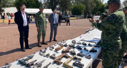 Destruyen 885 armas de fuego en Zona Militar de Sarabia