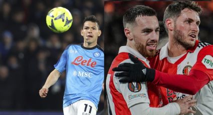 Nápoli de ‘Chucky’ Lozano contra Milán en Champions League; Feyenoord de Santiago Giménez contra Roma en Europa League