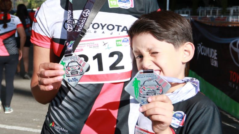Rally Guanajuato 2023: Familias se divierten en la Carrera Atlética Rally Toyota