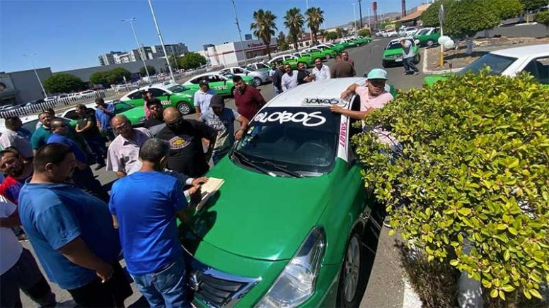 Exigen taxistas ‘verdes’ de León mayor seguridad a autoridades