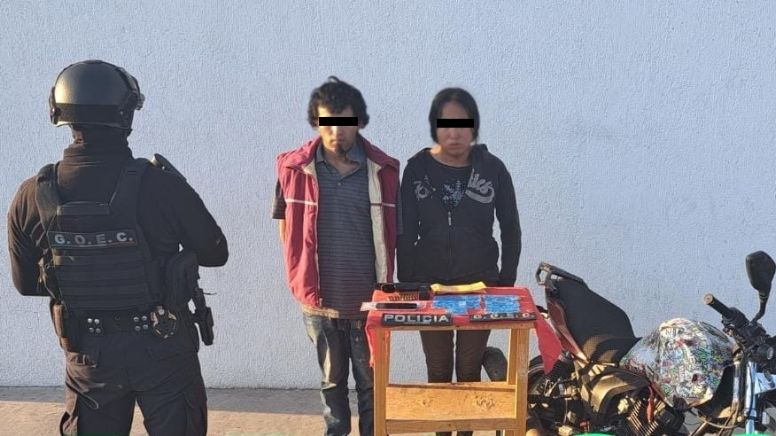 Detienen a presuntos extorsionadores mientras tomaban fotos de locales en Celaya