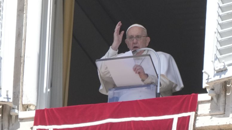 Pide papa Francisco orar por la paz