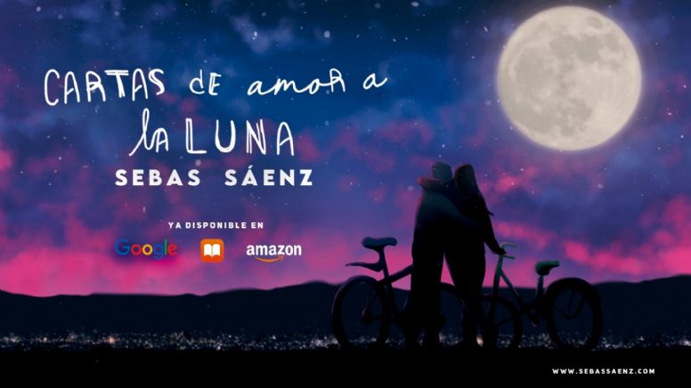 Sebas Sáenz presenta su nuevo libro ‘Cartas de amor a la luna’