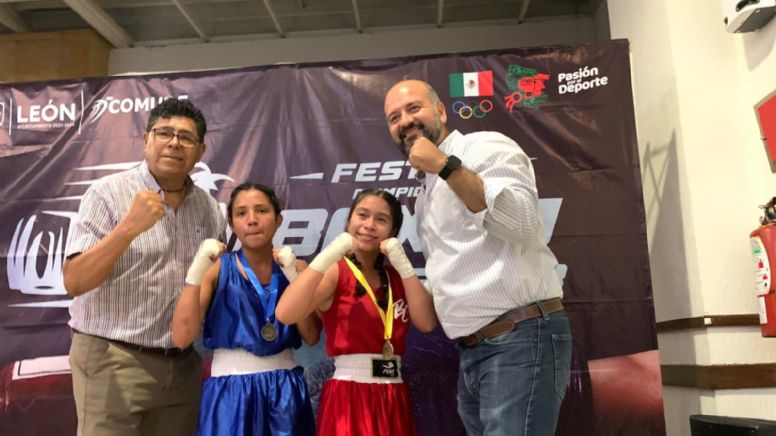 Leonesas luchan con orgullo en las finales del Festival Olímpico de Boxeo
