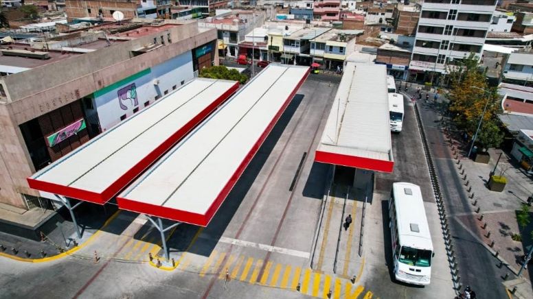Inauguran obra en terminal de autobuses