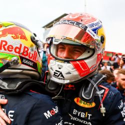 ¿Fue suerte? Así reaccionó Verstappen al triunfo de Checo Pérez en Azerbaiyán