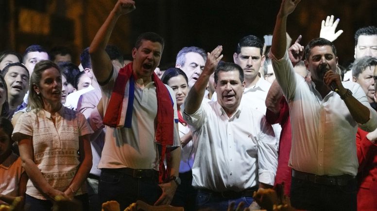 Gana Santiago Peña elección presidencial en Paraguay