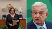 ¿Foto muestra a AMLO con nueva presidenta del INE, Guadalupe Taddei?