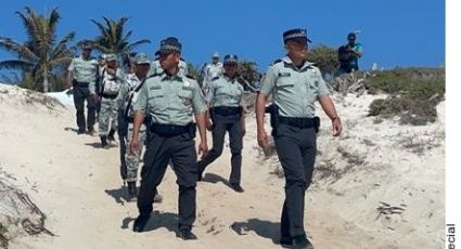 Vigila Guardia Nacional playas mexicanas