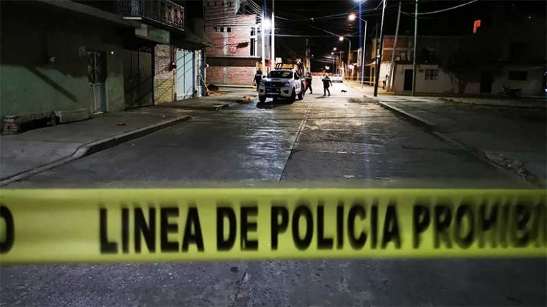 Balacera en Yuriria deja tres muertos, comando dispara contra grupo en vía pública