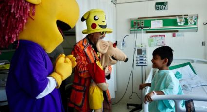 Infantes pacientes disfrutan del Día del Niño en la UMAE 48, en León